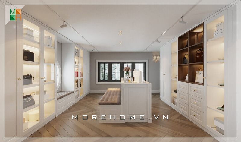 Gợi ý mẫu tủ quần áo hiện đại đẹp đến từ Morehome